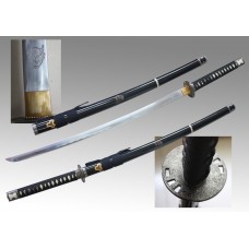 New 41" Handmade Battle Ready Carbon Steel Full Tang Kill Bill Hattori Hanzo Bill Sword