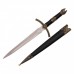 A Hobbit Crusader Medieval Sword like The Witchking Witch King Morgul Sword Dagger Knife
