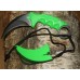 Lime Bio Green Karambit Knife Stainless Steel Fixed Blade Tactical Knife with Sheath and Cord Knife CSGO for Hunting Camping and Field Survival