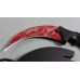 Blood Splater Karambit Knife Stainless Steel Fixed Blade Tactical Knife with Sheath and Cord Knife CSGO for Hunting Camping and Field Survival
