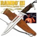 FIRST BLOOD RAMBO PART III KNIFE SYLVESTER STALLONE SIGNATURE EDITION MC-RB3SS
