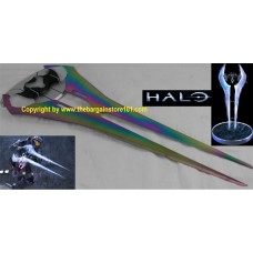 From the Video Game Halo Covenant Anodized Titanium Color Energy Plasmas Sword