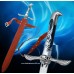 From A Video Game Assassins Creed Altair Majestic Medieval Sword Leather Baldric